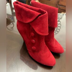 Red booties